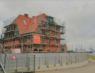 Gerüstbau Hamburg Hermann Trautvetter Fassadengerüst in Altona